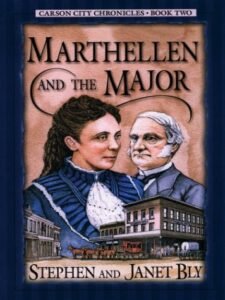 Marthellen & the Major, Book 2, Carson City Chronicles series cozy mystery by Stephen & Janet Bly
